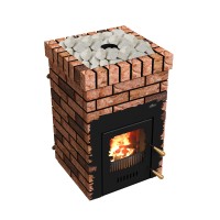Дровяная банная печь Grill'D Retro Short (Камень 20 кг)