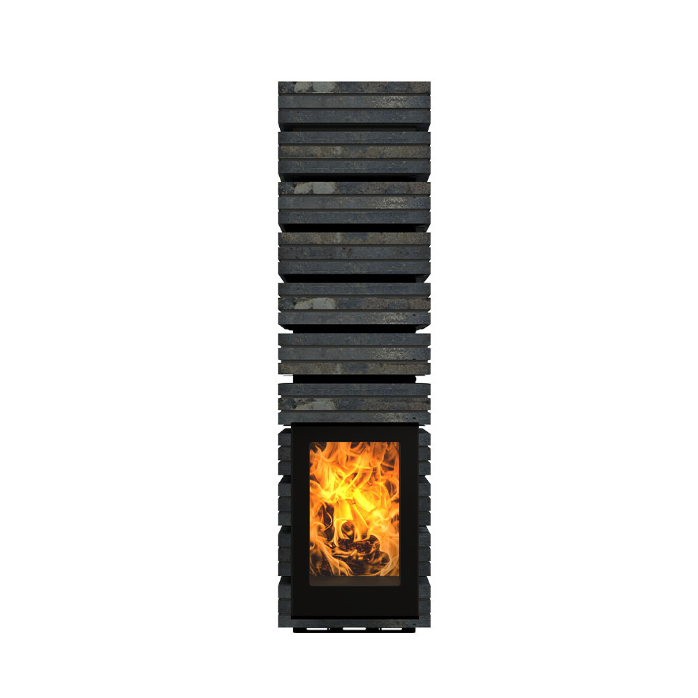 Дровяная банная печь Grill'D Shaman Long (4 каменки)