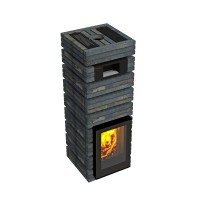 Дровяная банная печь Grill'D Shaman Short (2 каменки)