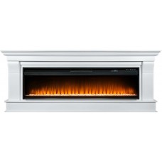 Каминокомплект Monaco 60 (Разборный) -  Бьянко белый с очагом Vision 60 LED