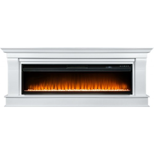 Каминокомплект Monaco 60 (Разборный) -  Бьянко белый с очагом Vision 60 LED